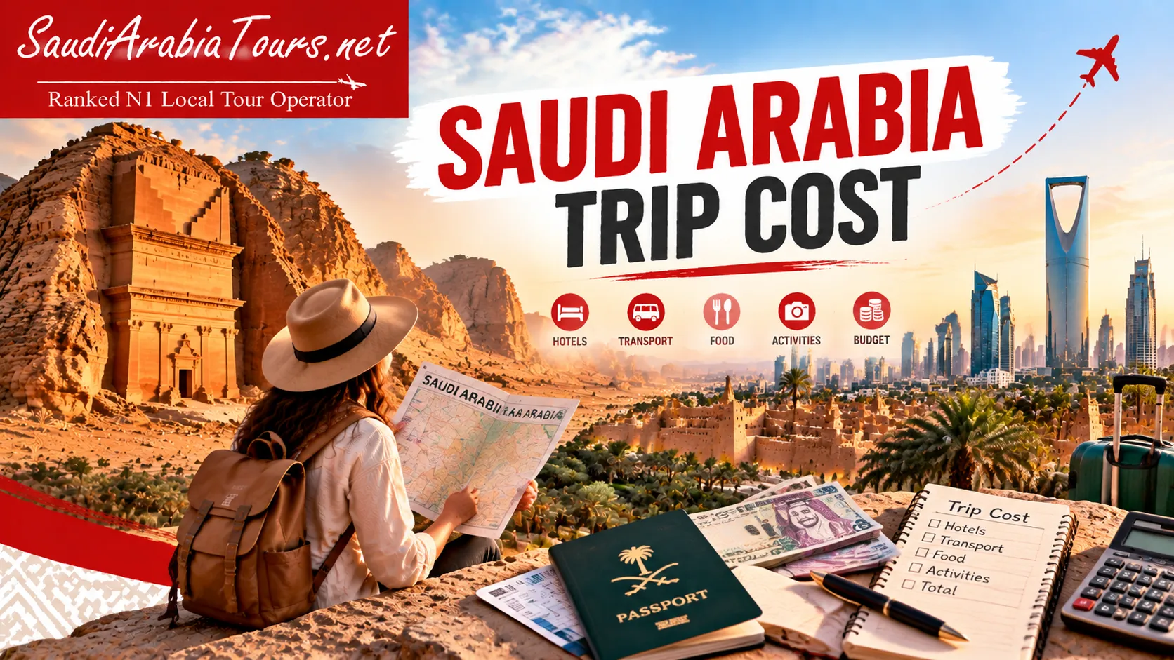 Saudi Arabia trip cost budget guide banner